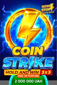 coin strike hold and win logo